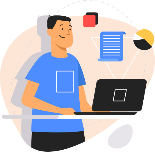 Game development illustration